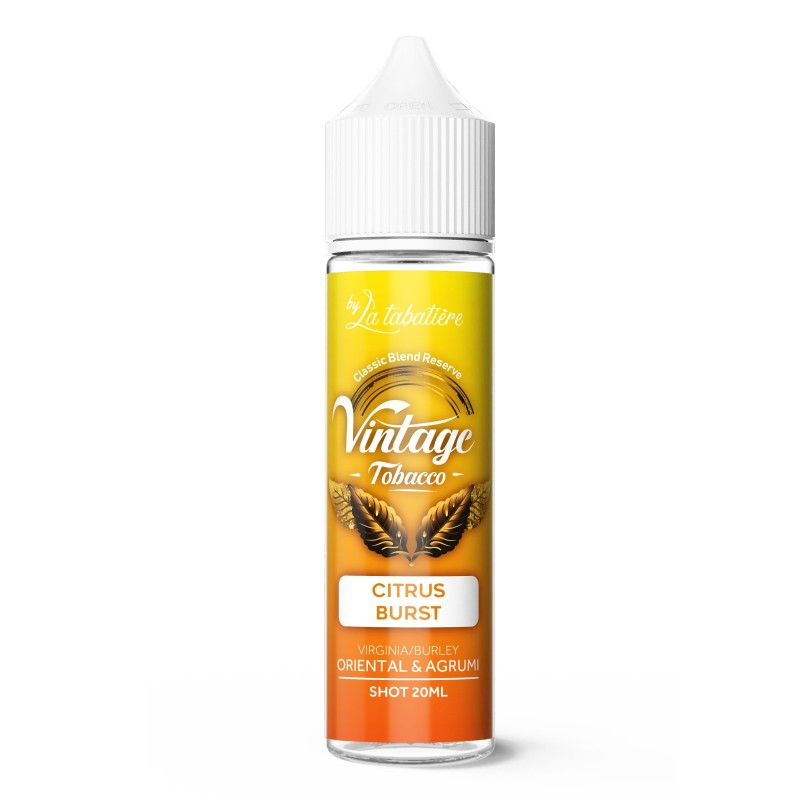 VINTAGE TOBACCO SPEZIATO - CITRUS BURST - 60ML