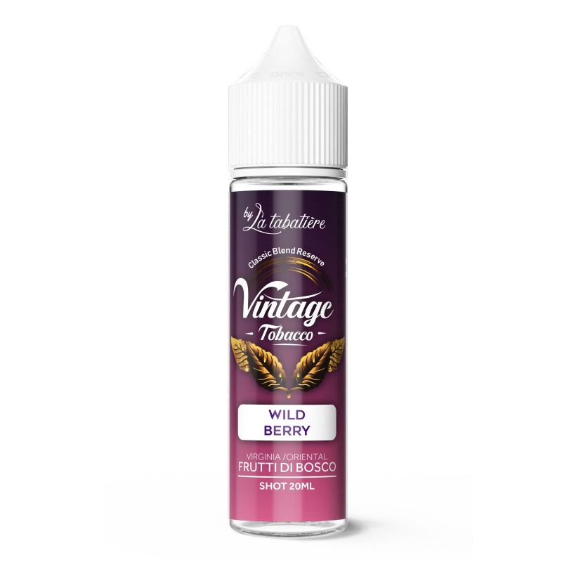 VINTAGE TOBACCO SPEZIATO - WILD BERRY - 60ML