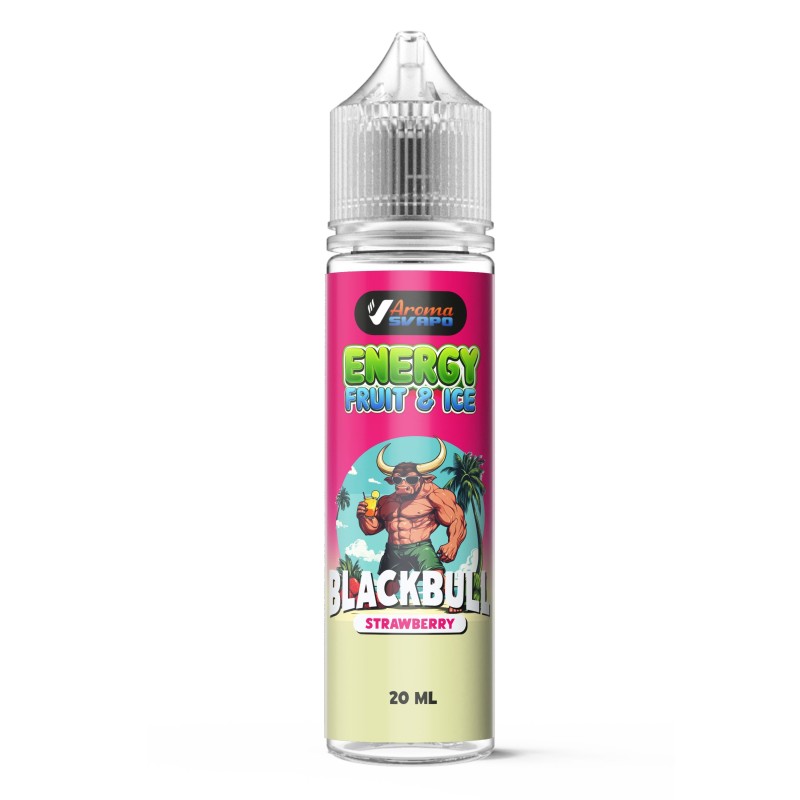 ENERGY FRUITS & ICE - Strawberry & Blackbull - 60ml