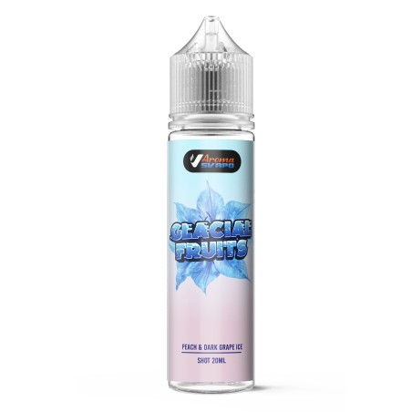 GLACIAL FRUITS - PEACH & DARK GRAPE ICE - 60ML