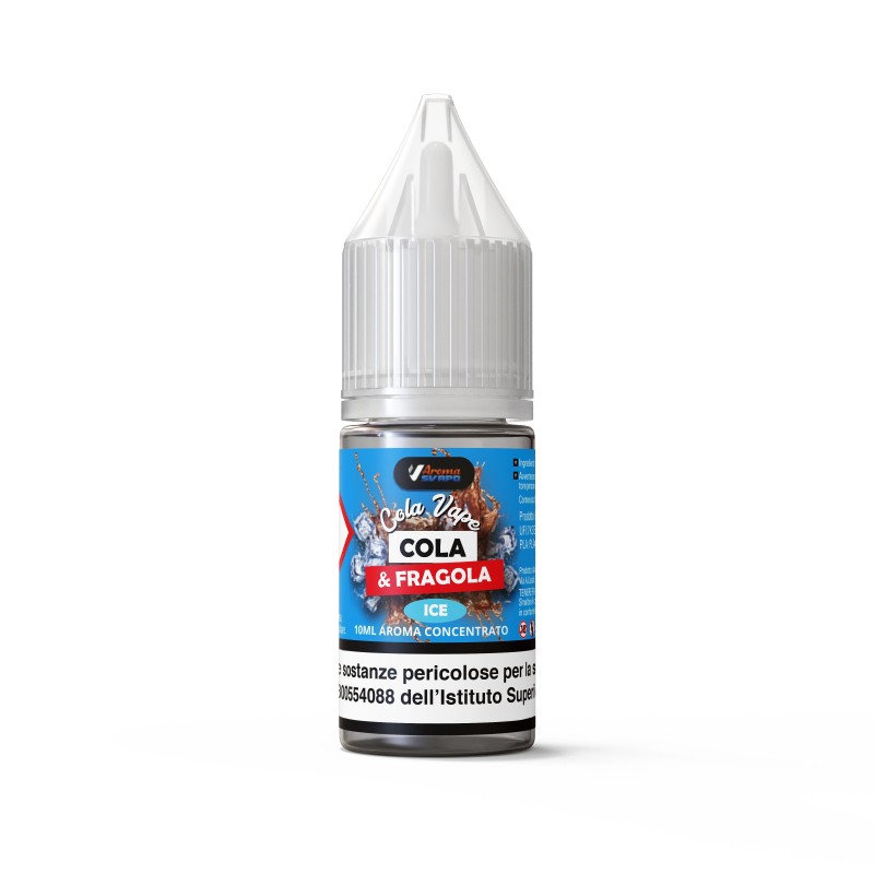 COLA VAPE ICE - COLA & FRAGOLA - AROMA CONCENTRATO