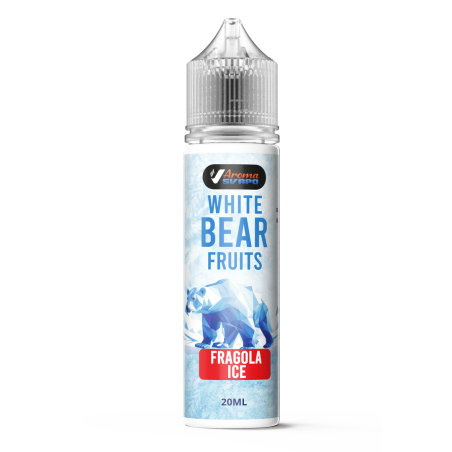 WHITE BEAR ICE - FRAGOLA ICE - 60ML