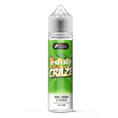 FRUIT CRAZE - KIWI,LIMONE & PAPAYA - 60ML