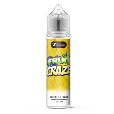 FRUIT CRAZE - MIRTILLO & LIMONE - 60ML