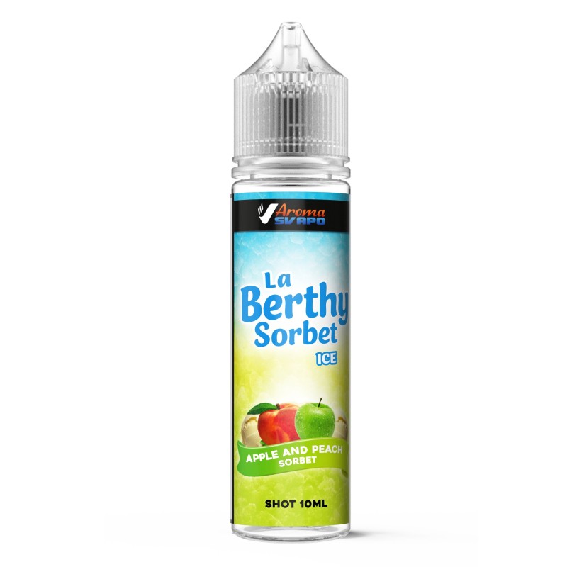 La Berthy Sorbet - APPLE AND PEACH SORBET - 60ML