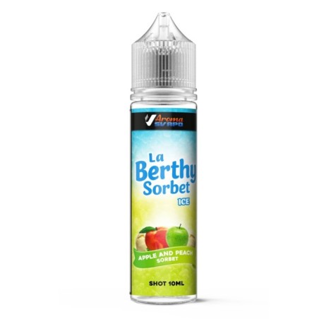 La Berthy Sorbet - APPLE AND PEACH SORBET - 60ML