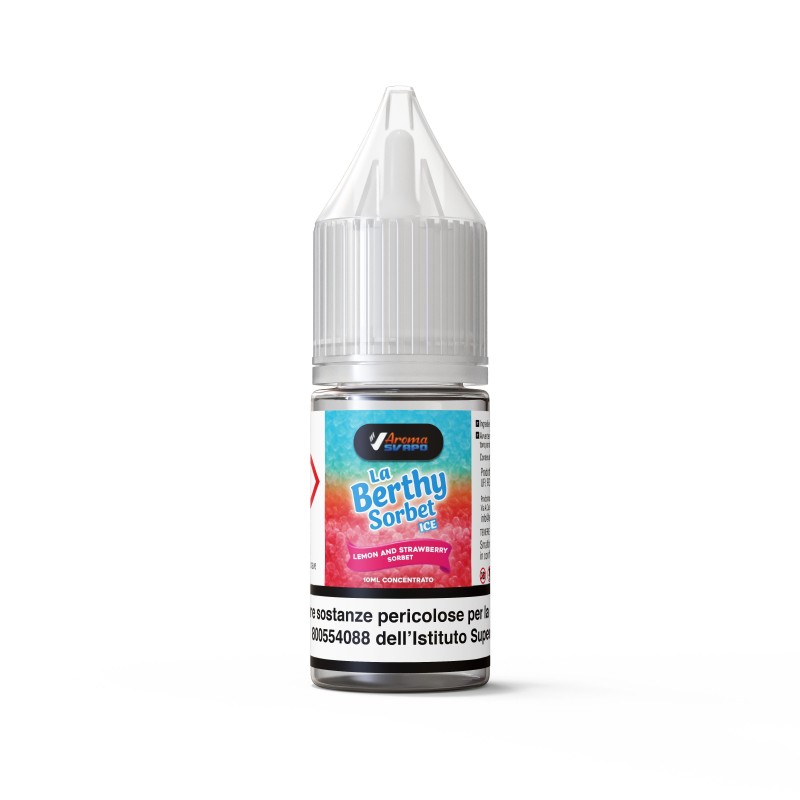 La Berthy Sorbet - LEMON AND STRAWBERRY - AROMA CONCENTRATO