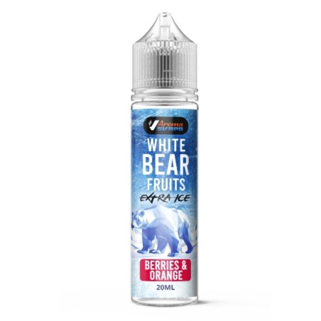 WHITE BEAR FRUITS EXTRA - Berries & Orange - 60ML