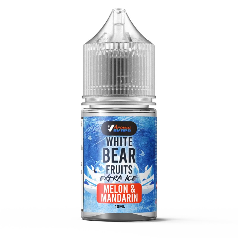 WHITE BEAR FRUITS EXTRA - Melon & Mandarin - 30ML