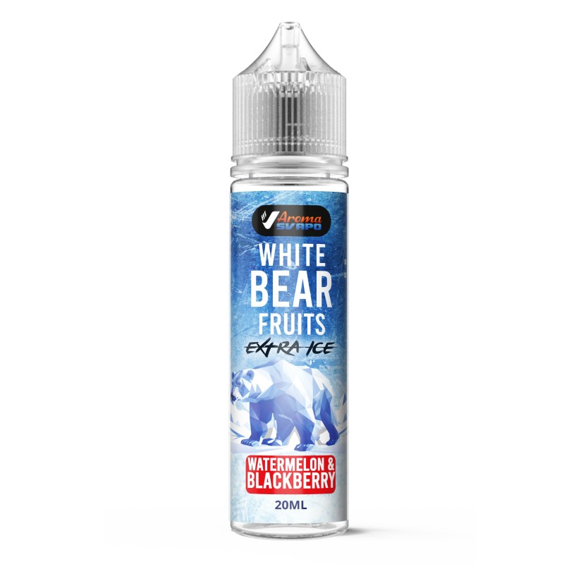 WHITE BEAR FRUITS EXTRA - Watermelon & BlackBerry - 60ML