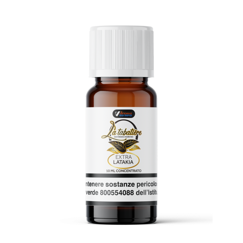 TABATIERE CLASSIC - EXTRA LATAKIA - 10ML AROMA CONCENTRATO