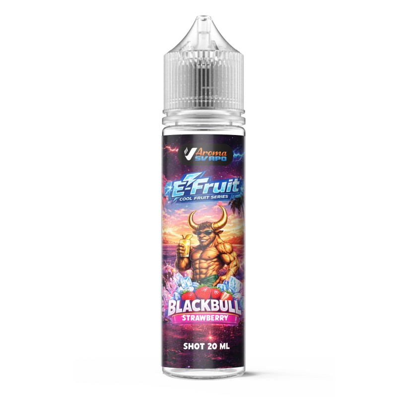 ENERGY FRUITS & ICE - Strawberry & Blackbull - 60ml
