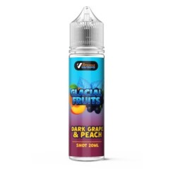 GLACIAL FRUITS - PEACH & DARK GRAPE ICE - 60ML