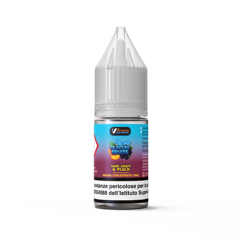 GLACIAL FRUITS - PEACH & DARK GRAPE ICE - 10ML
