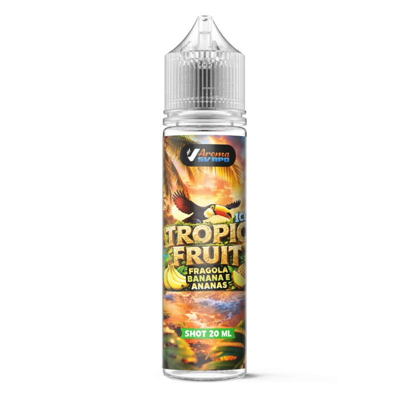Tropic Fruit - FRAGOLA BANANA E ANANAS - 60ML