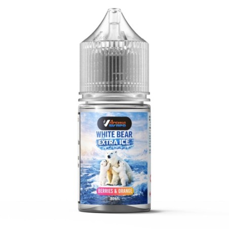 WHITE BEAR FRUITS EXTRA - Berries & Orange - 30ML