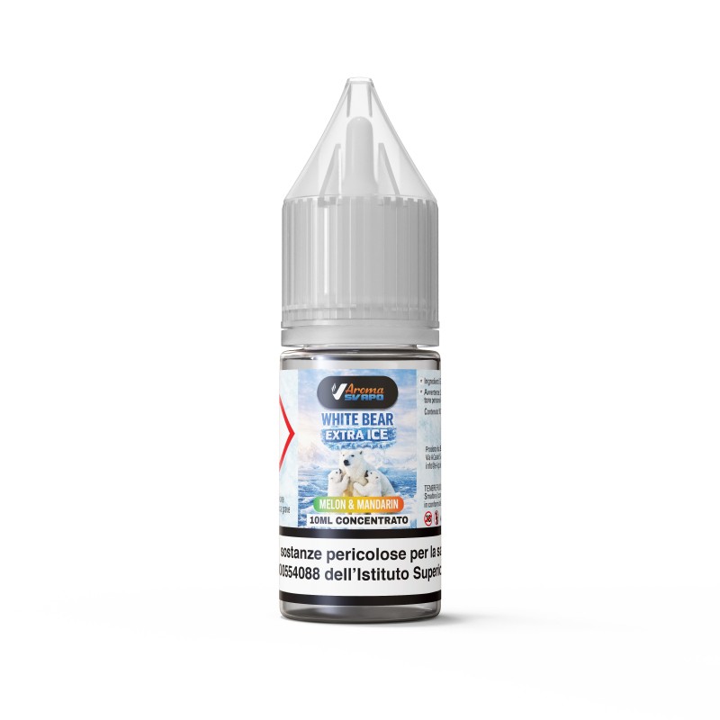 WHITE BEAR FRUITS EXTRA - Melon & Mandarin - AROMA CONCENTRATO