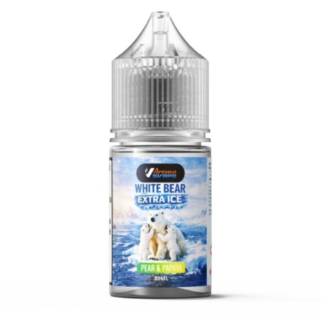 WHITE BEAR FRUITS EXTRA - Pear & Papaya - 30ML
