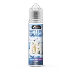 WHITE BEAR FRUITS EXTRA - Watermelon & BlackBerry - 60ML